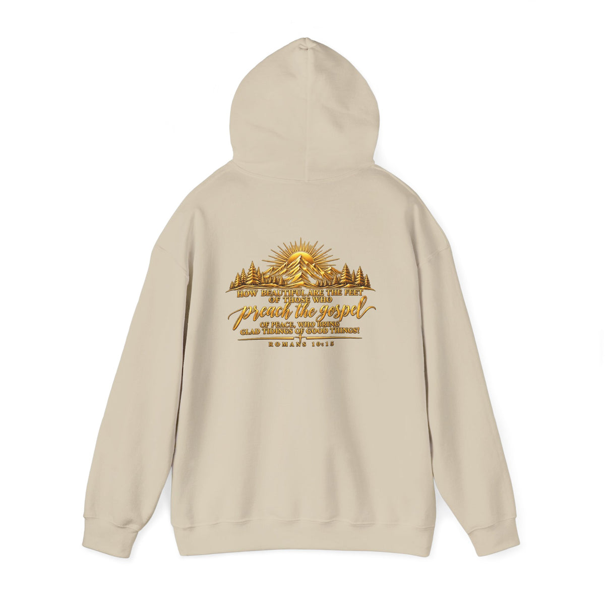 "Hope Dealer" Christian Hoodie – Romans 10:15 Gospel & Faith Sweatshirt