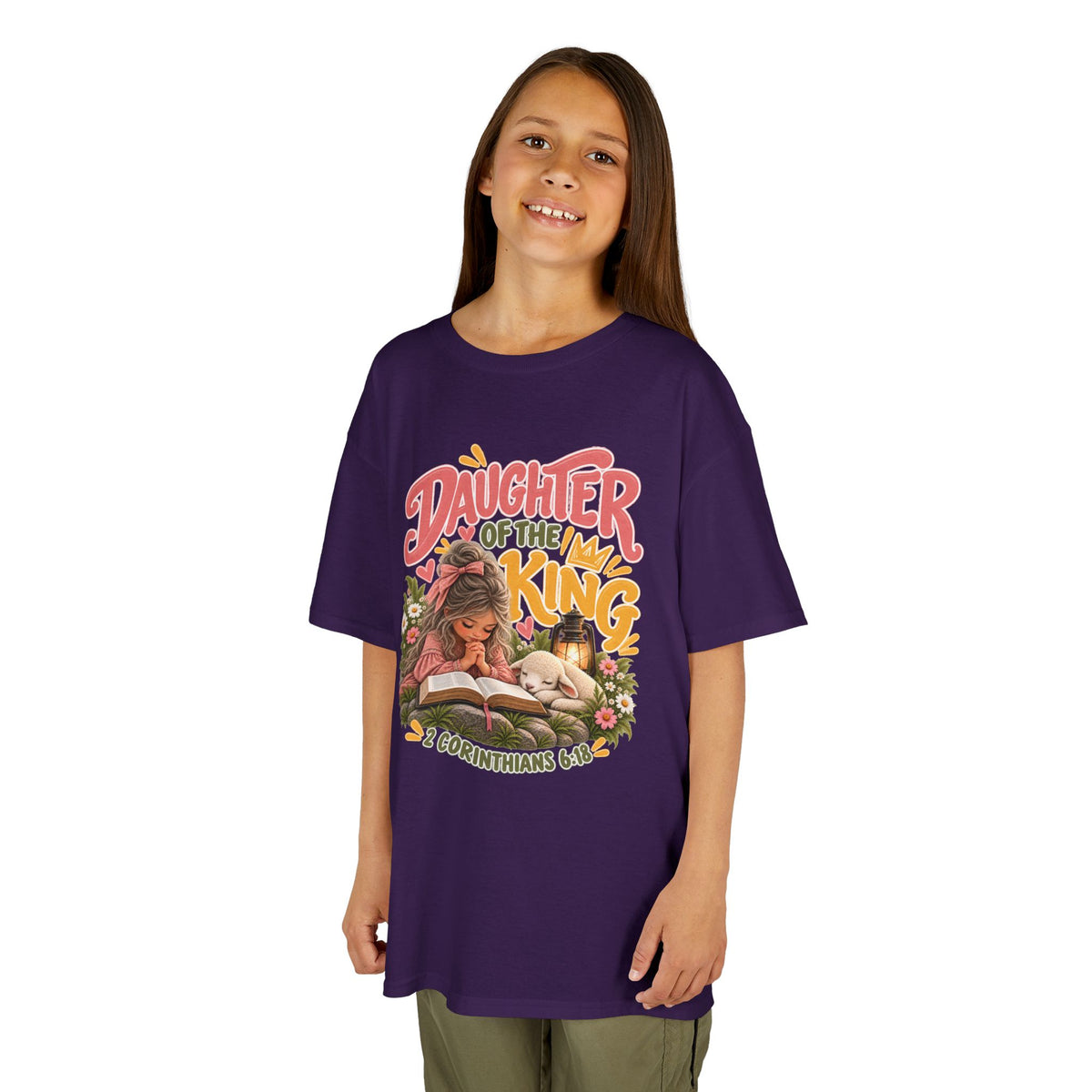 Daughter of the King Kids Christian T-Shirt- Ash Blonde