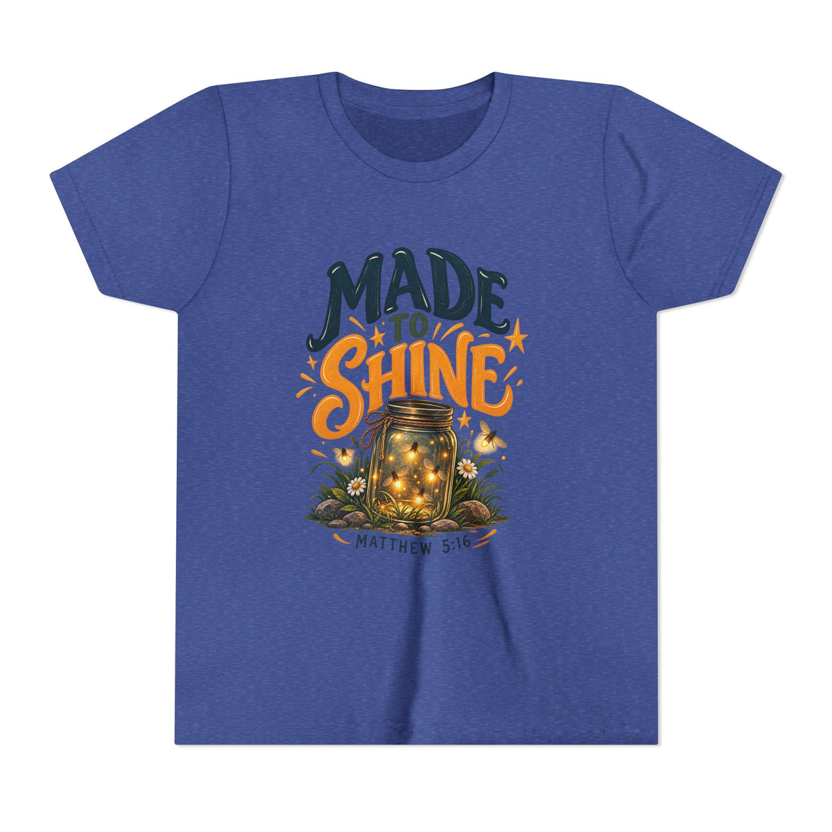 Made to Shine Matthew 5:16 Youth/Kids T-Shirt