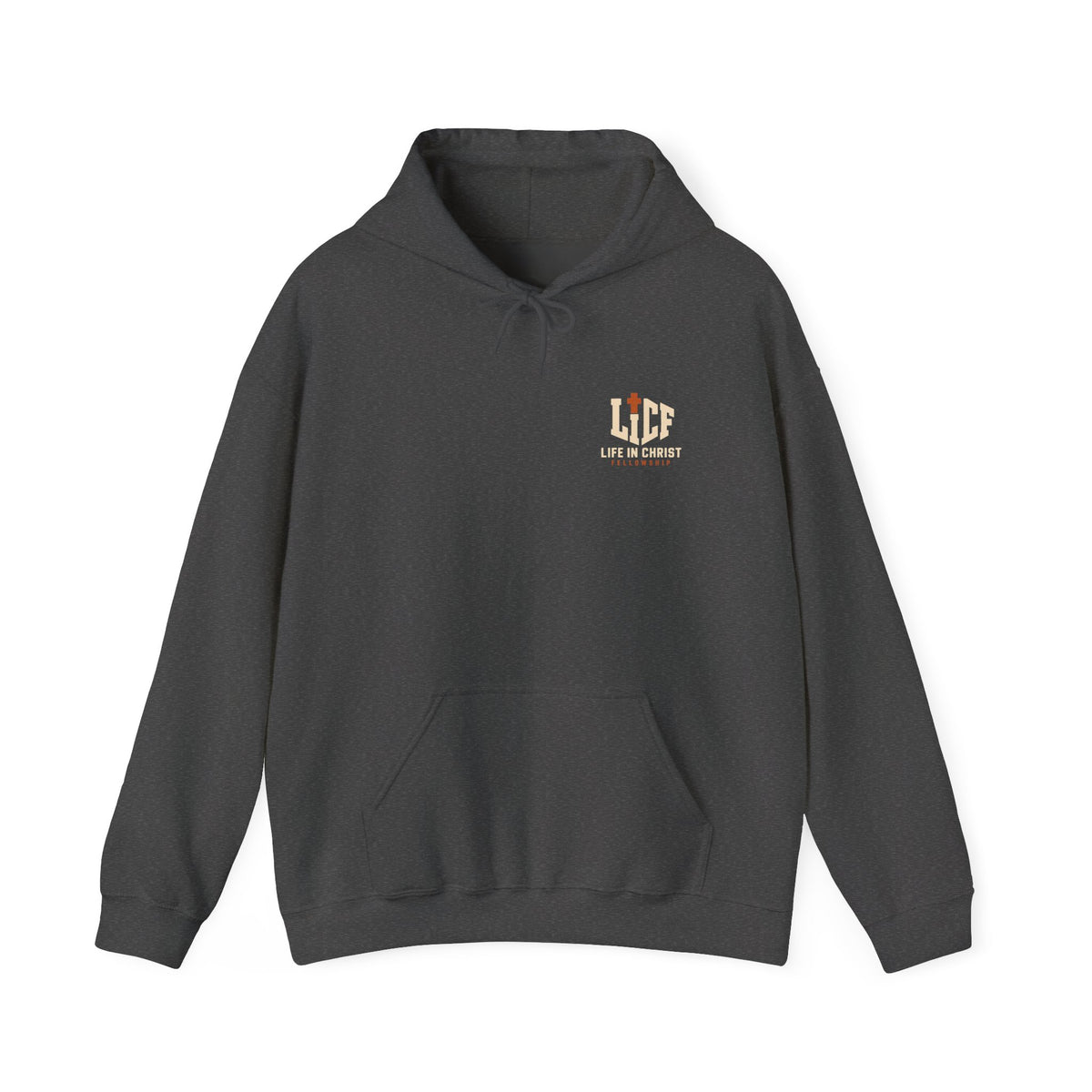 Life in Christ Hoodie — Church Fellowship Pullover (Life In Christ logo)