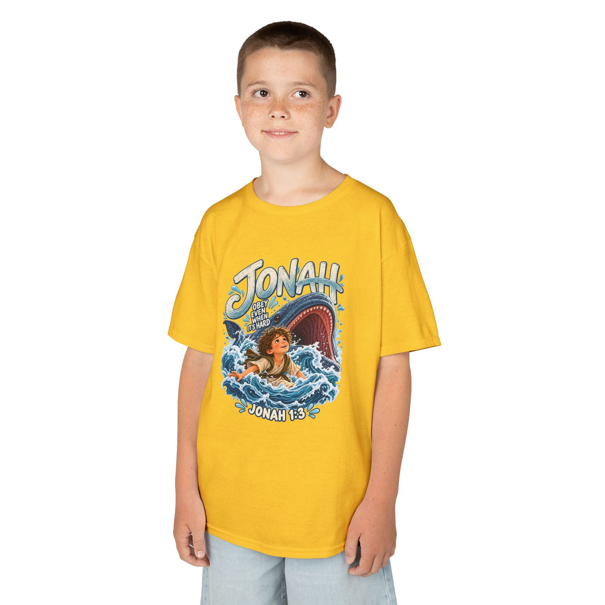 Jonah Bible Story Kids T-Shirt