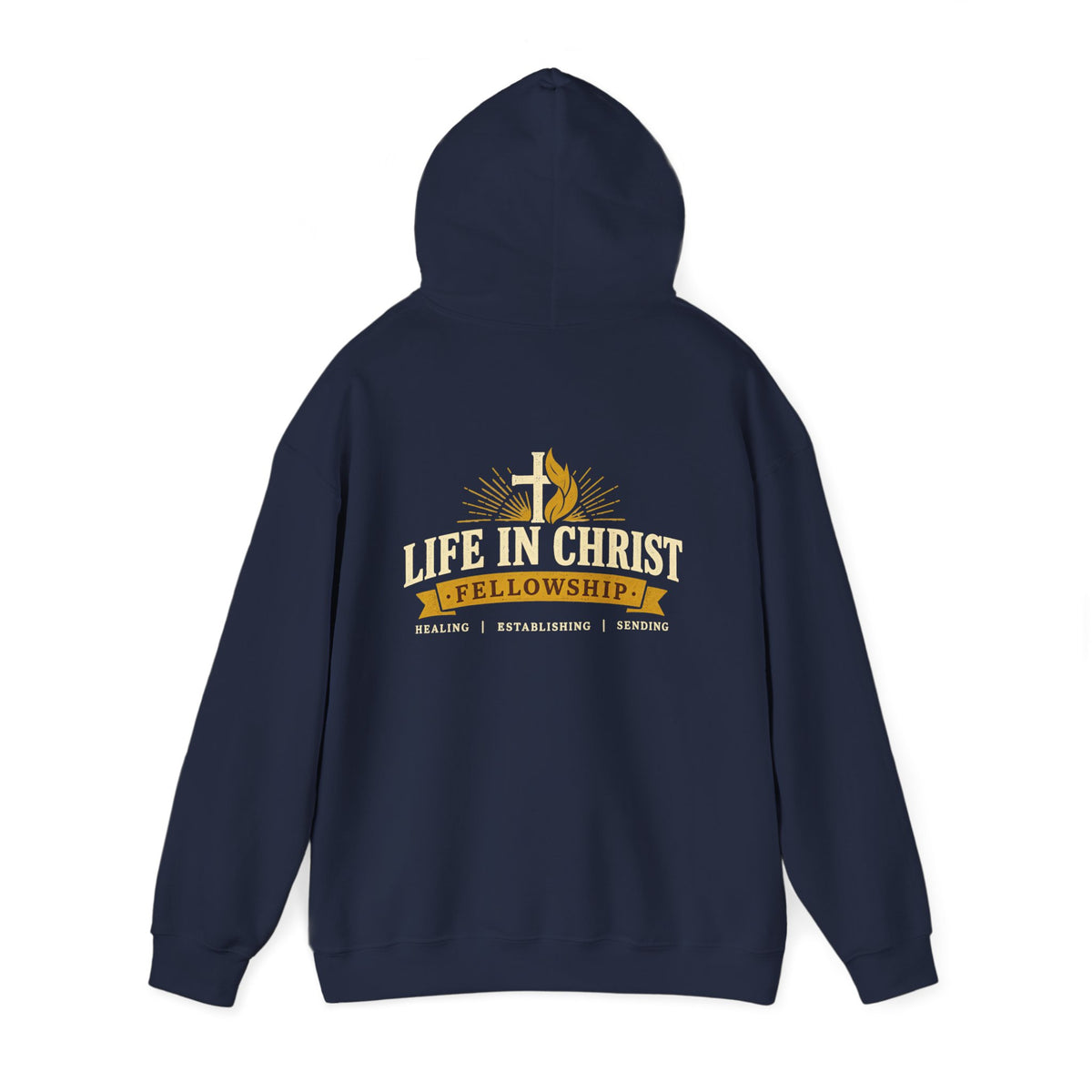 Life in Christ Fellowship Hoodie — Religious Christian Church Pullover