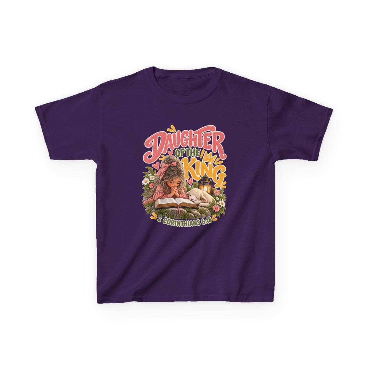 Daughter of the King Kids Christian T-Shirt- Ash Blonde