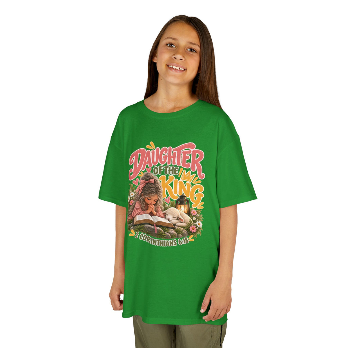 Daughter of the King Kids Christian T-Shirt- Ash Blonde