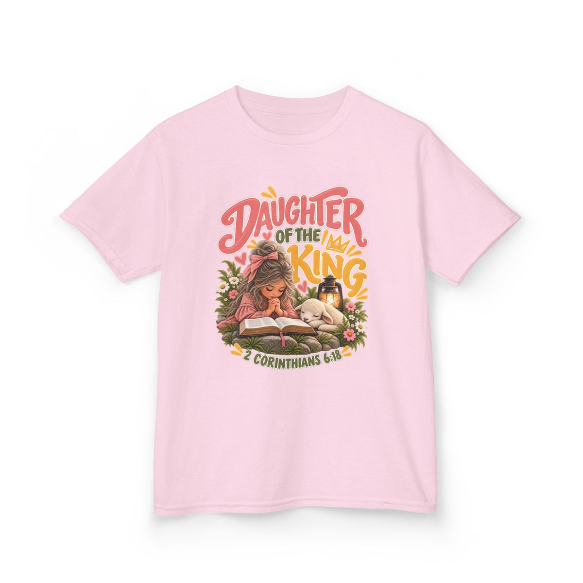Daughter of the King Kids Christian T-Shirt- Ash Blonde