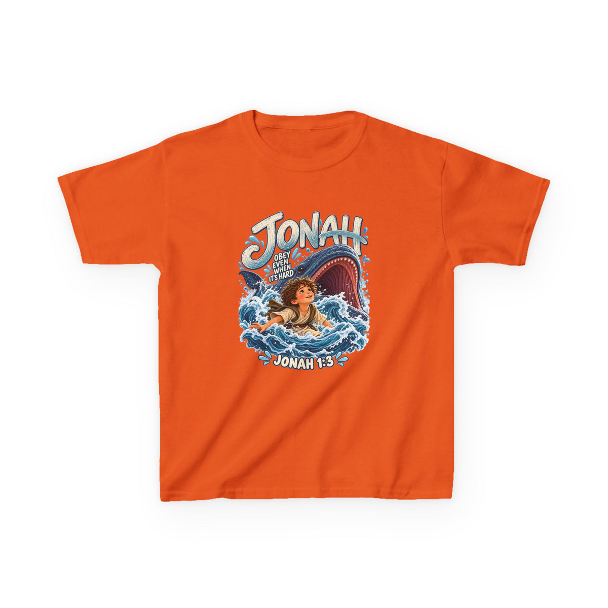 Jonah Bible Story Kids T-Shirt