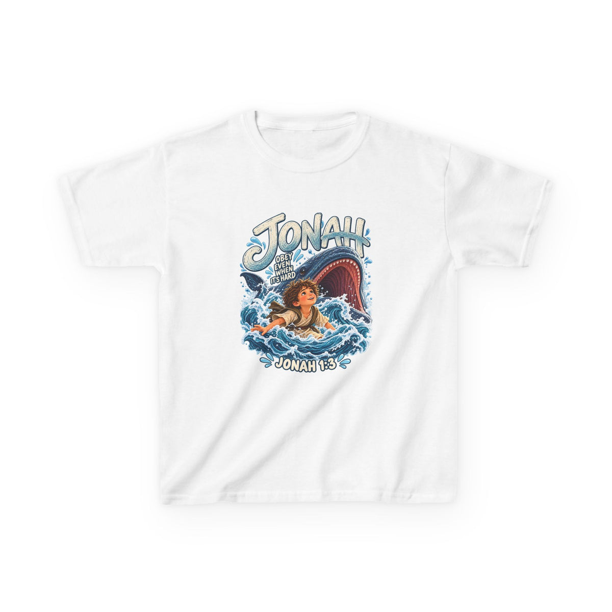 Jonah Bible Story Kids T-Shirt