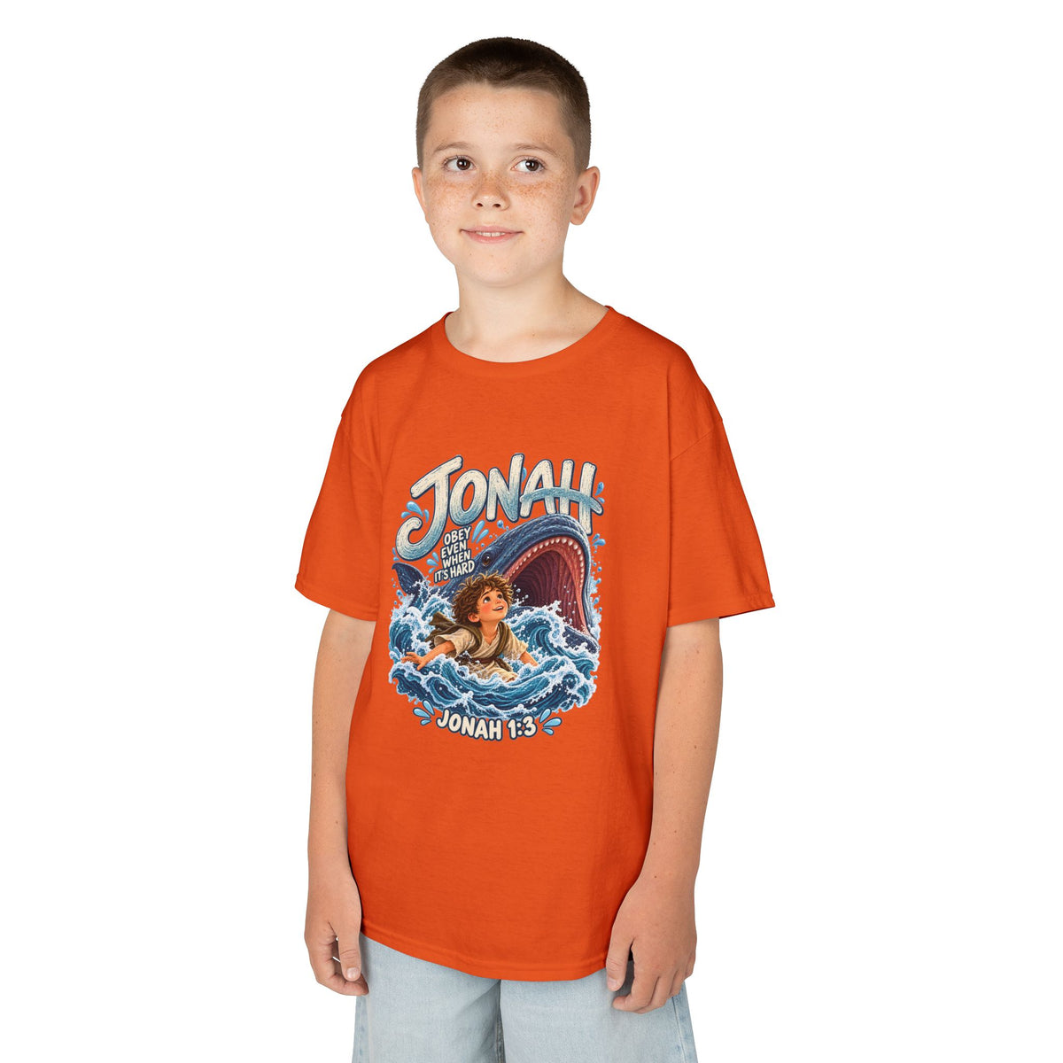 Jonah Bible Story Kids T-Shirt