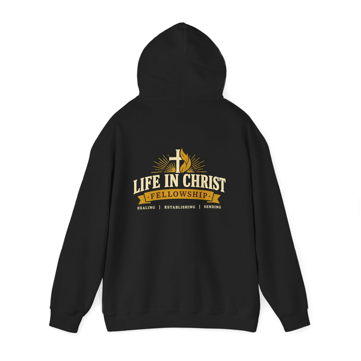 Life in Christ Fellowship Hoodie — Religious Christian Church Pullover