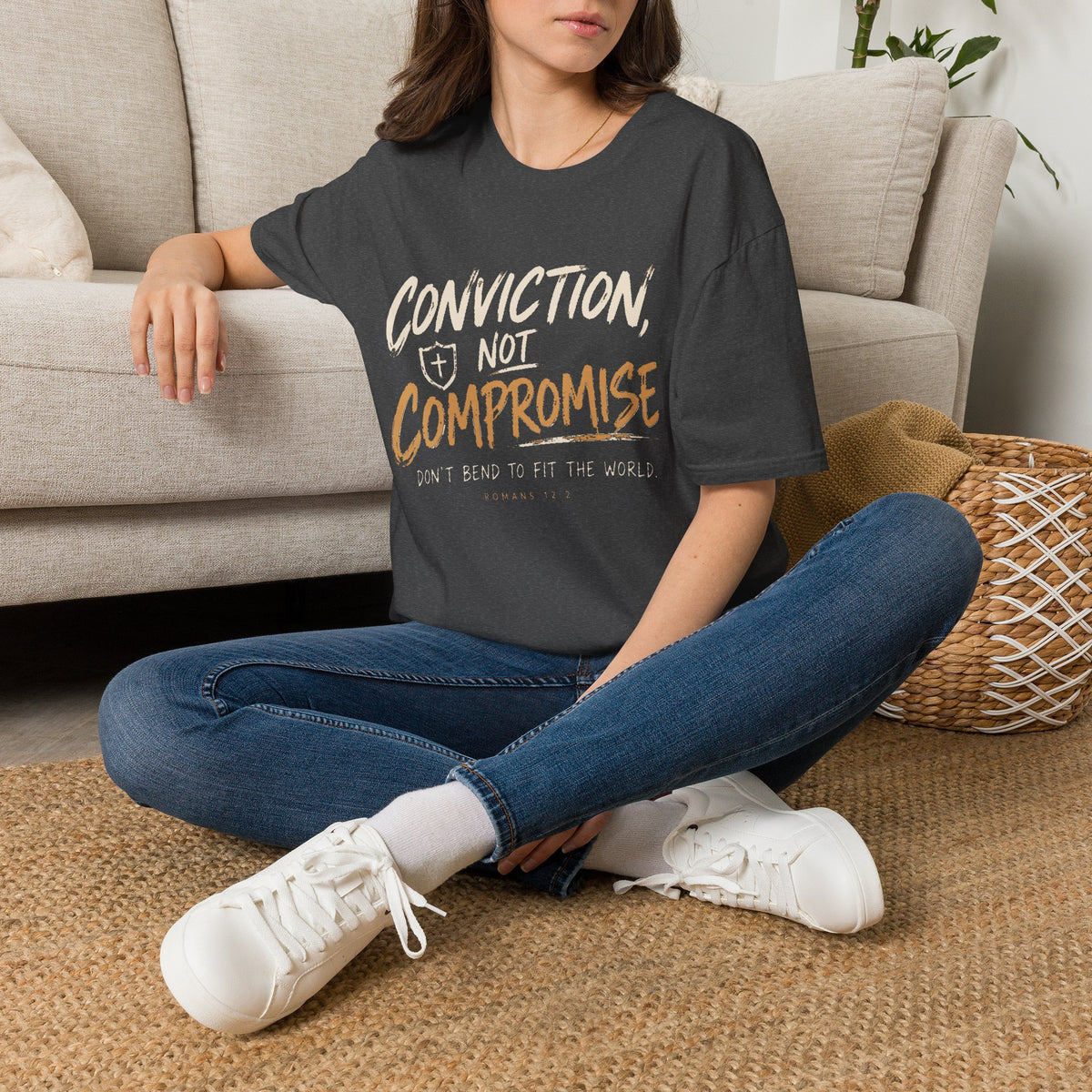 Conviction Not Compromise Statement T-Shirt