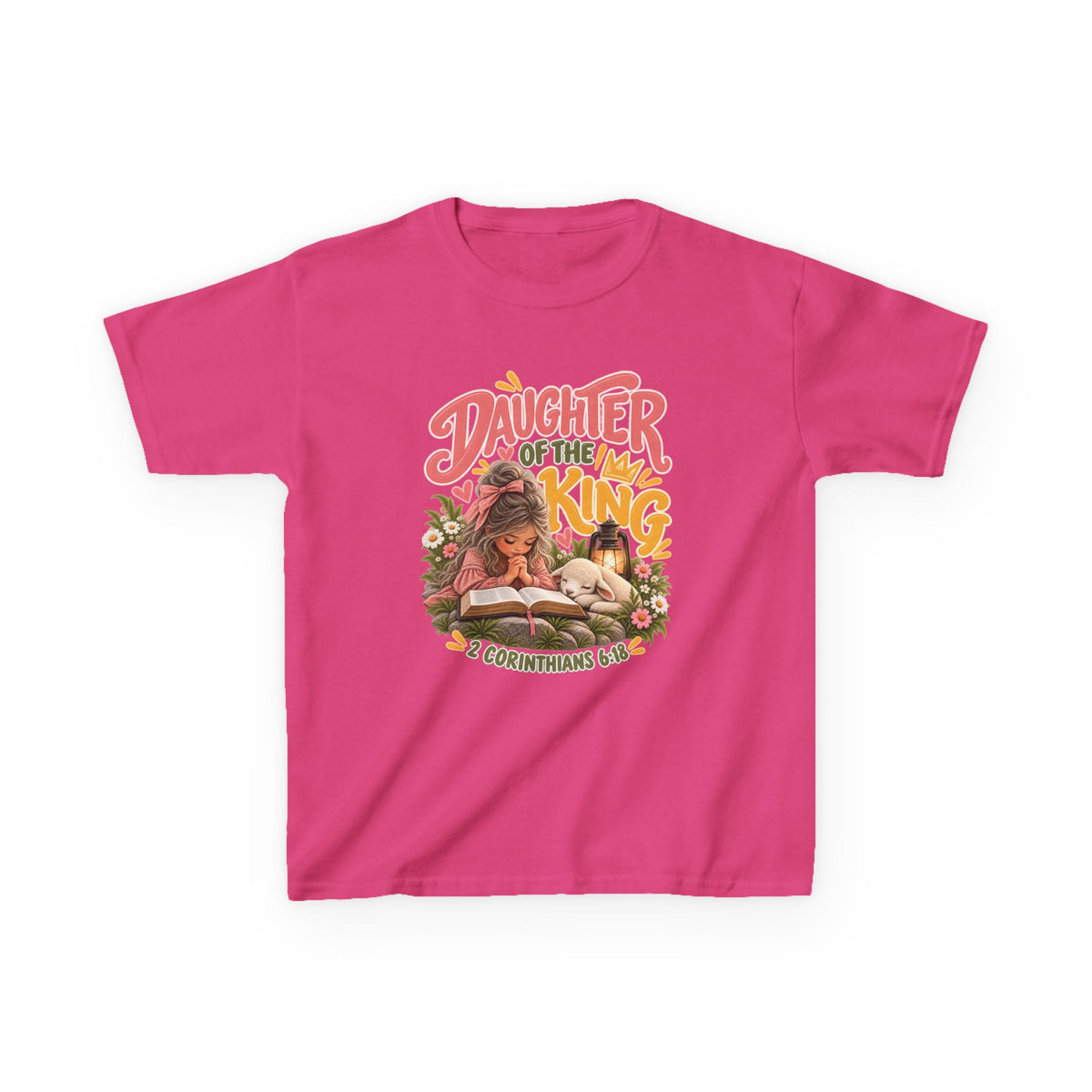 Daughter of the King Kids Christian T-Shirt- Ash Blonde