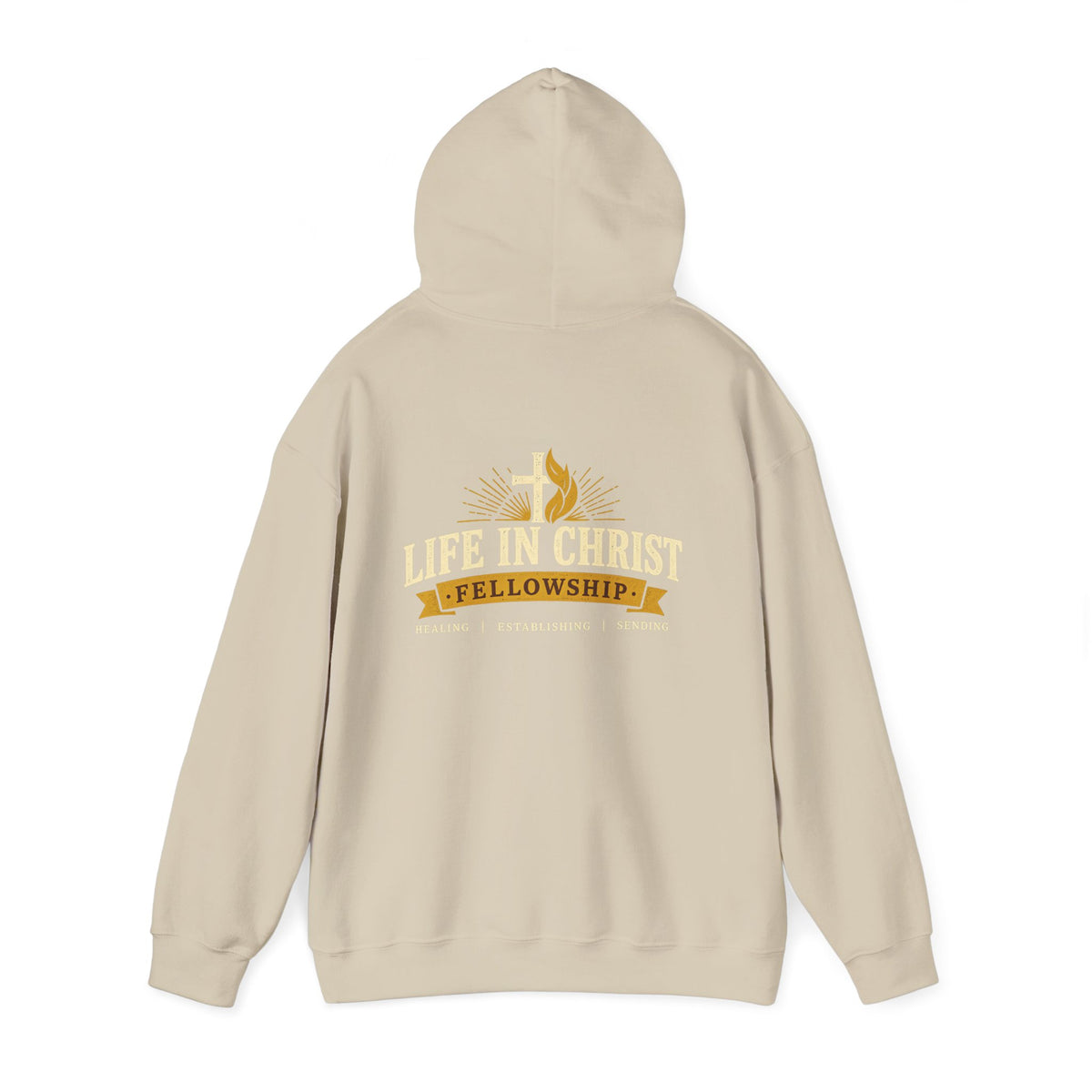 Life in Christ Fellowship Hoodie — Religious Christian Church Pullover