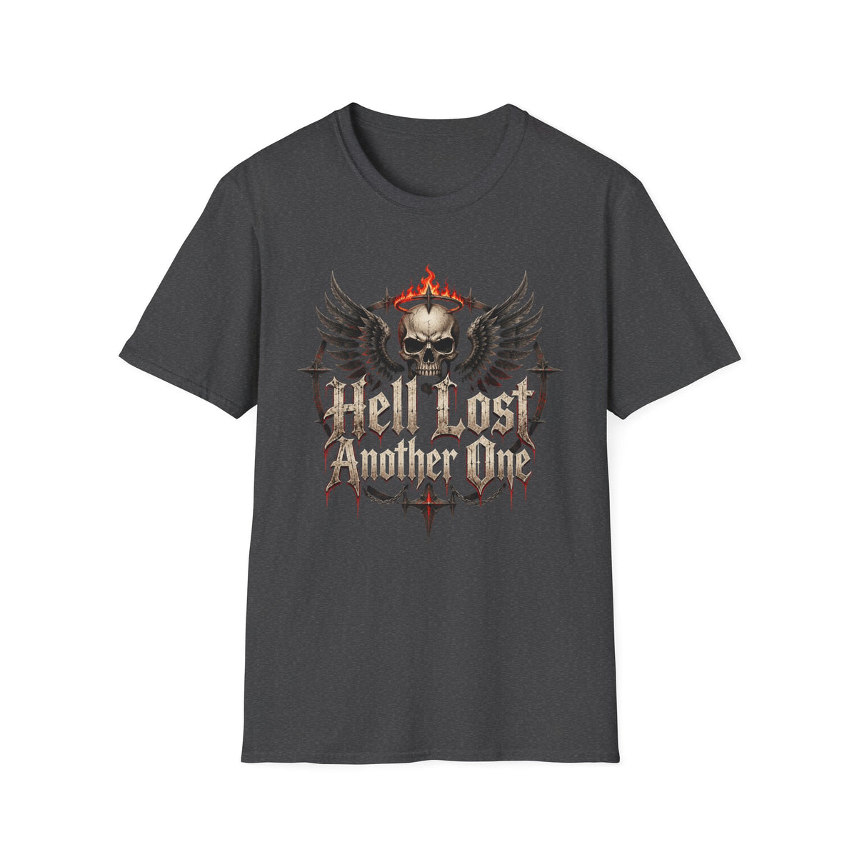 Hell Lost Another One Gothic Skull T-Shirt