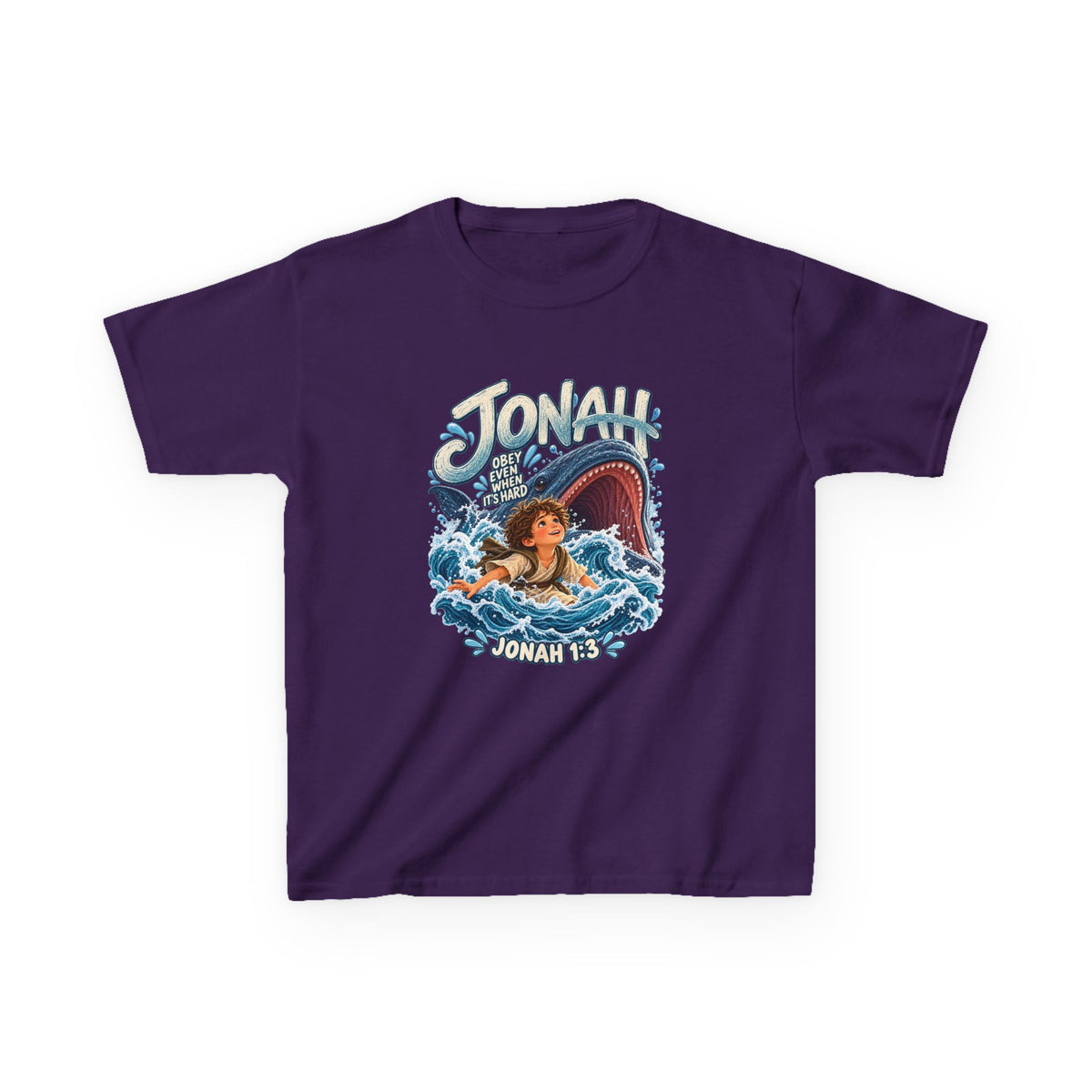 Jonah Bible Story Kids T-Shirt
