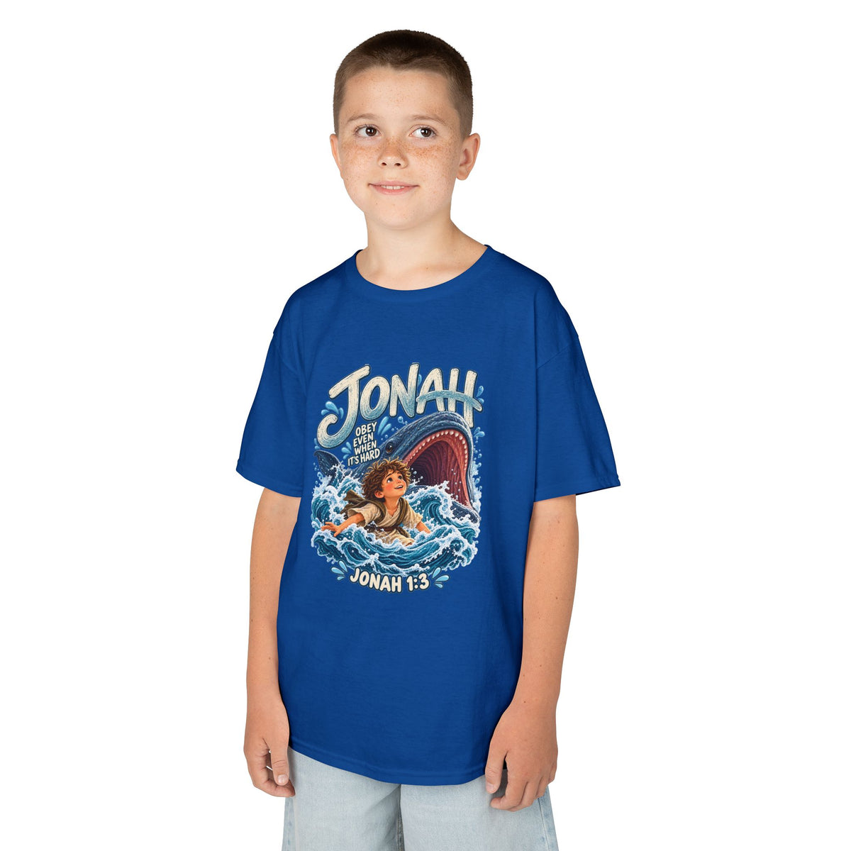 Jonah Bible Story Kids T-Shirt