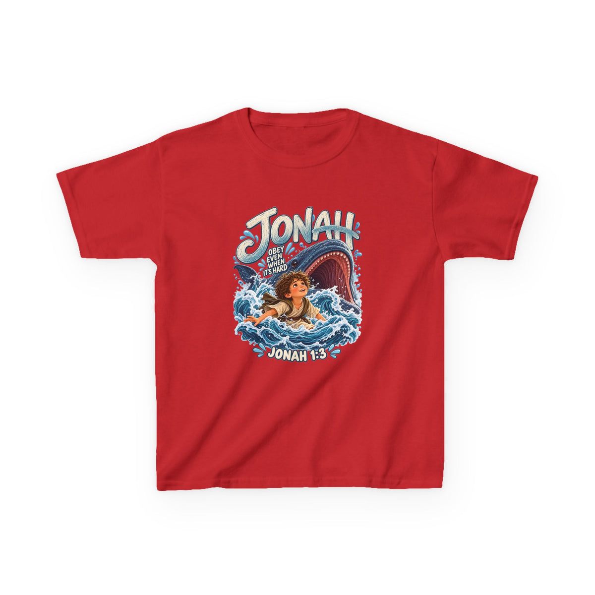 Jonah Bible Story Kids T-Shirt