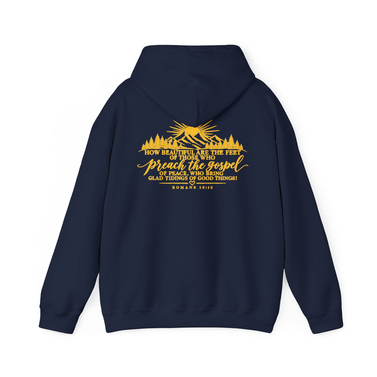 "Hope Dealer" Romans 10:15 Christian Faith Hoodie