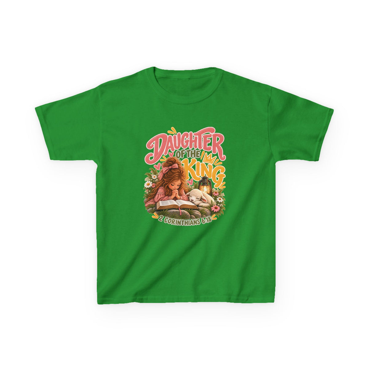 Daughter of the King Kids Tee- Red Hair