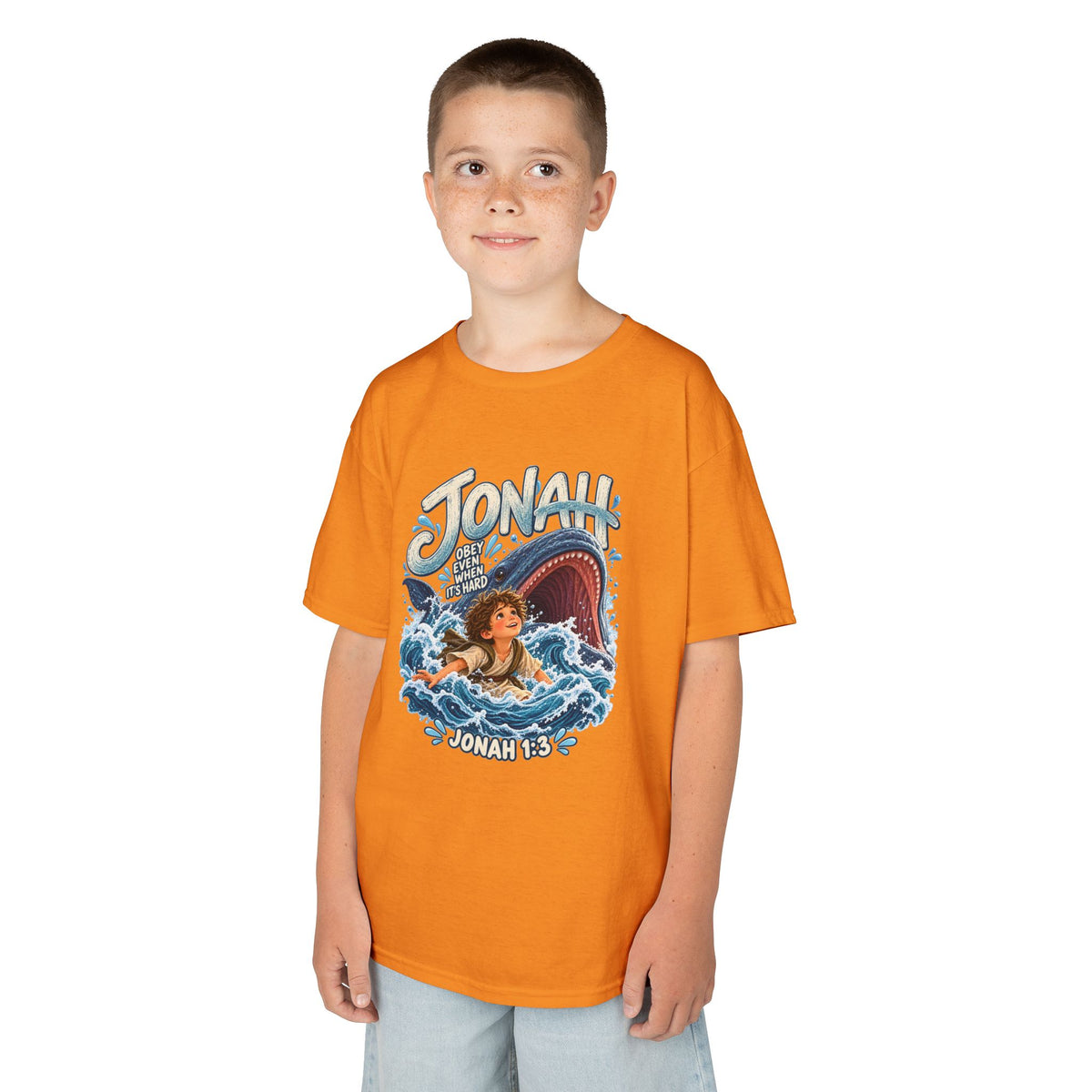 Jonah Bible Story Kids T-Shirt