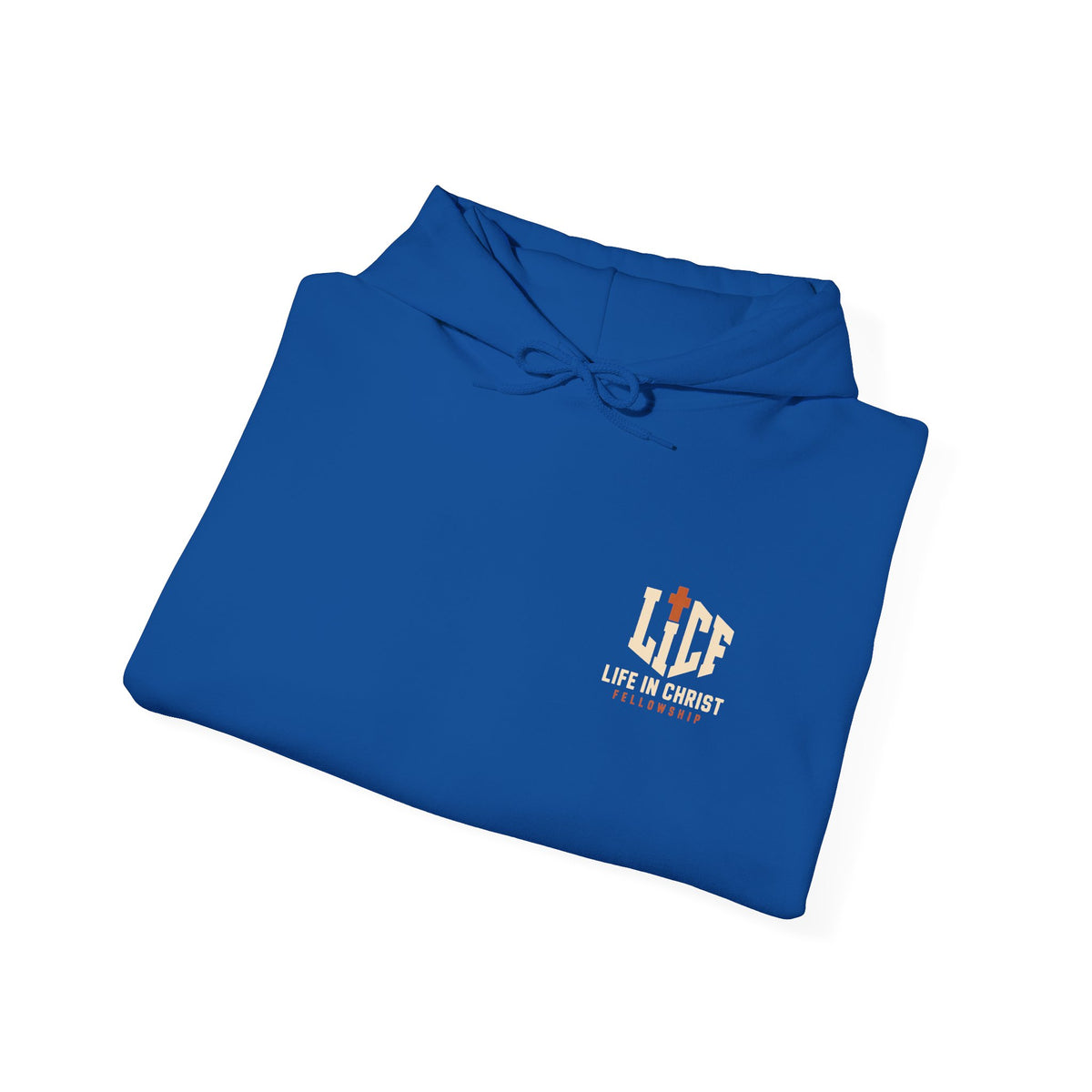 Life in Christ Hoodie — Church Fellowship Pullover (Life In Christ logo)