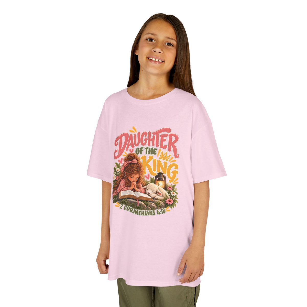 Daughter of the King Kids Tee- Red Hair