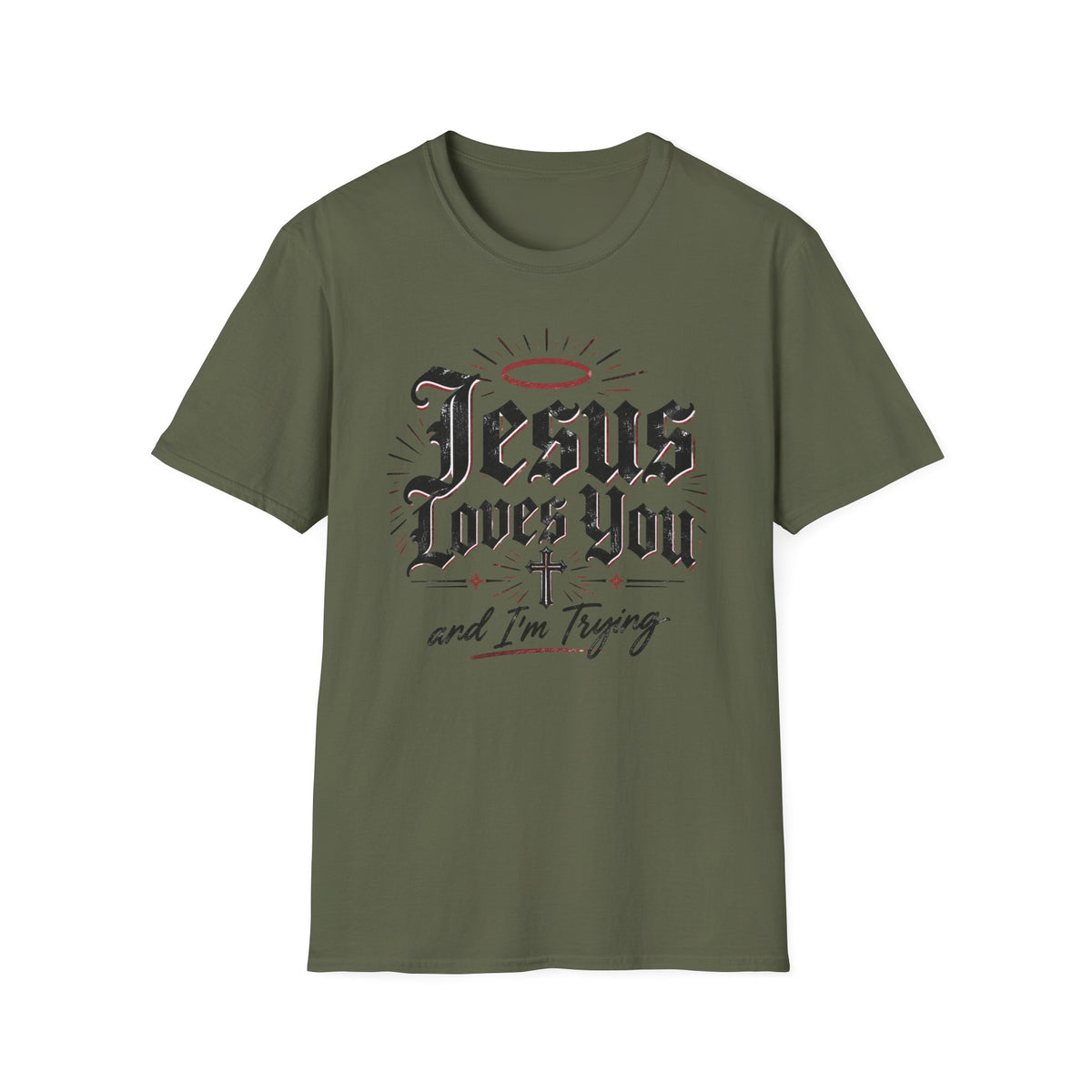 Jesus Loves You Christian Faith T-Shirt