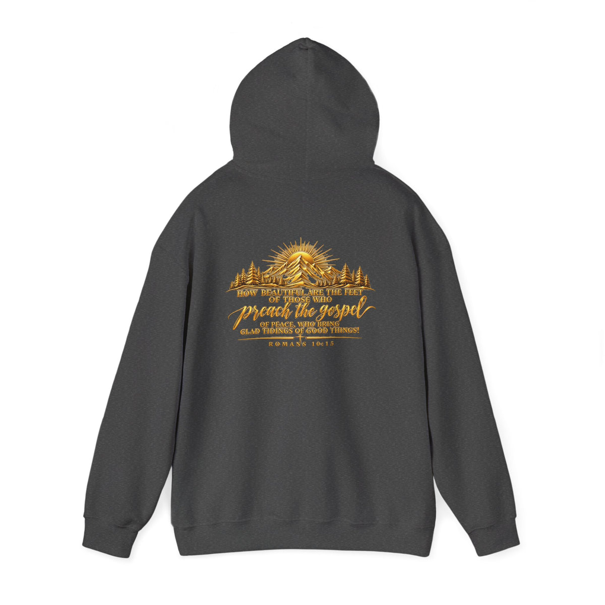 "Hope Dealer" Christian Hoodie – Romans 10:15 Gospel & Faith Sweatshirt