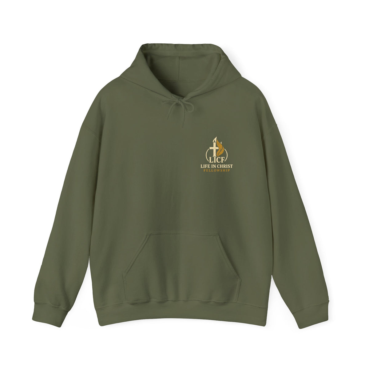 Life in Christ Fellowship Hoodie — Religious Christian Church Pullover