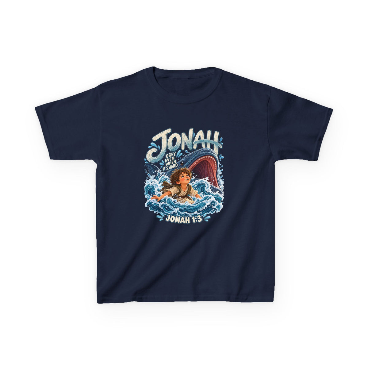 Jonah Bible Story Kids T-Shirt