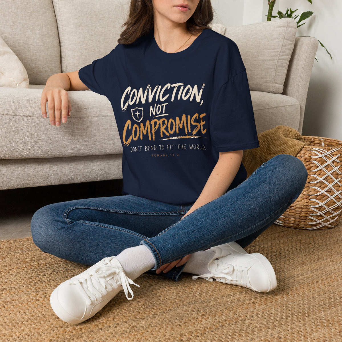 Conviction Not Compromise Statement T-Shirt