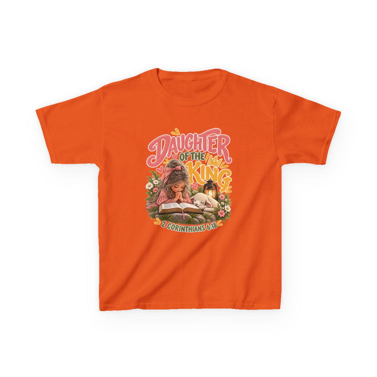 Daughter of the King Kids Christian T-Shirt- Ash Blonde
