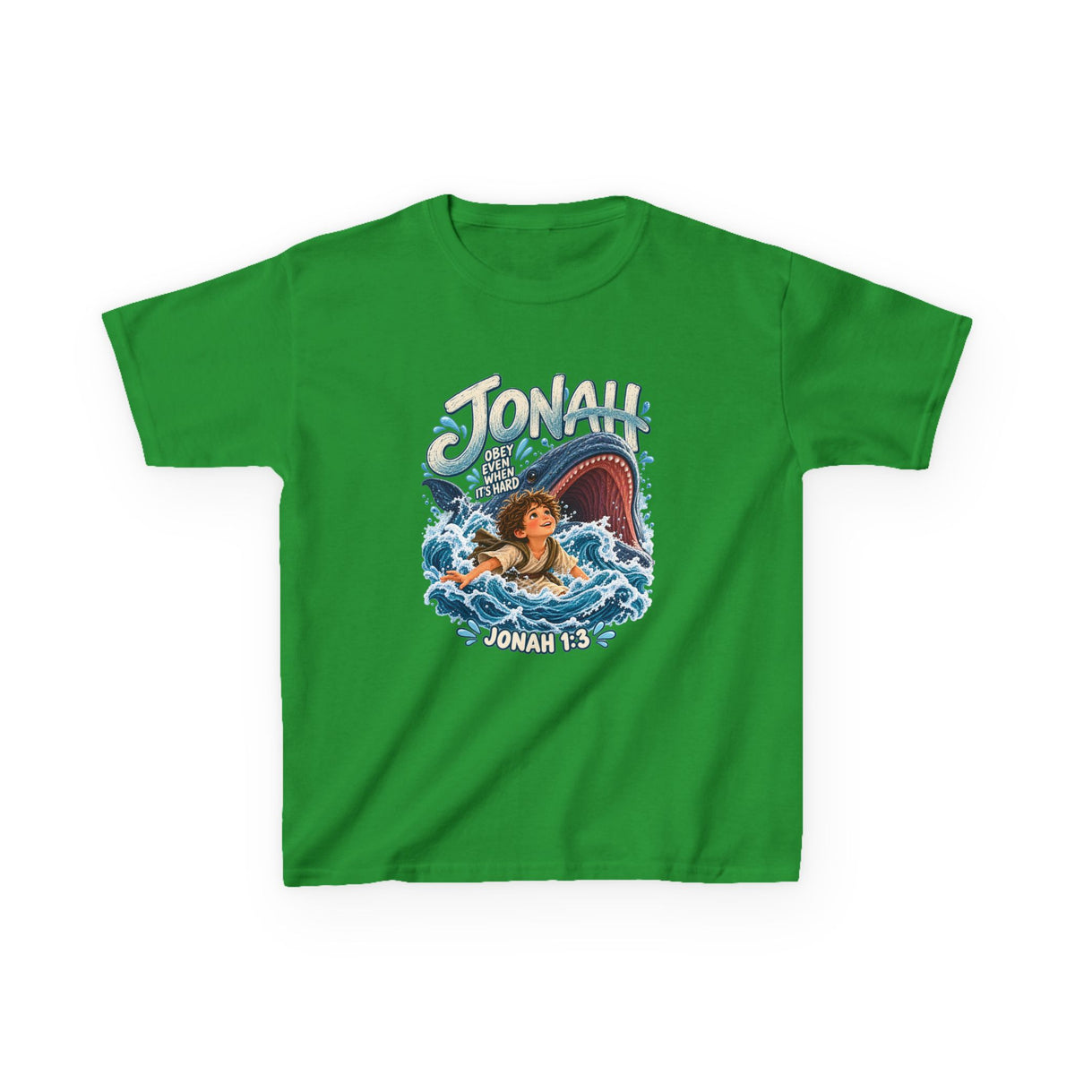 Jonah Bible Story Kids T-Shirt