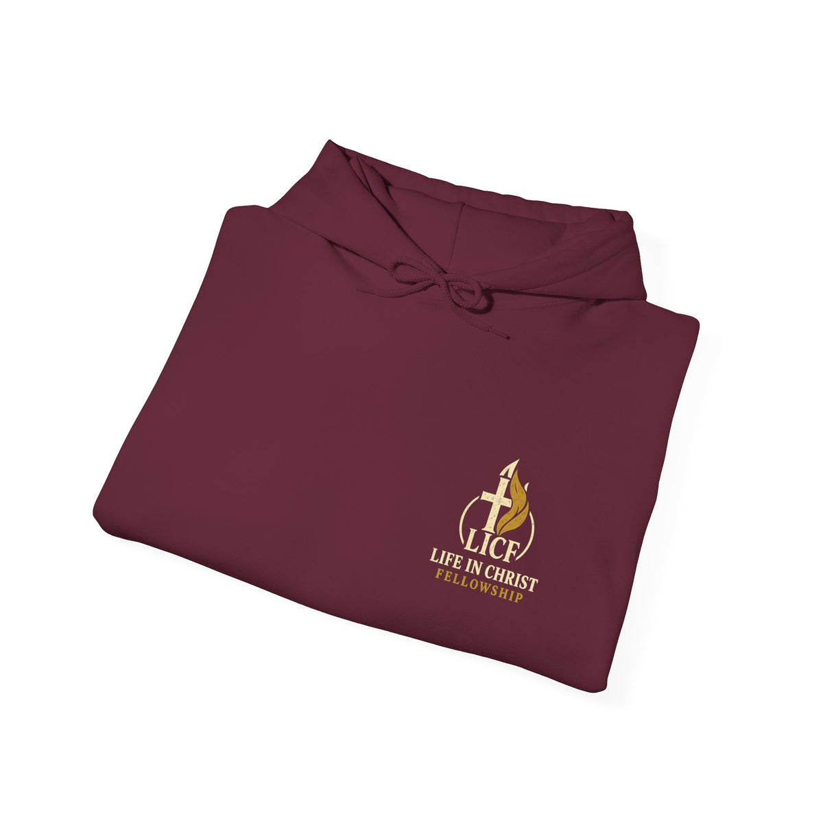 Life in Christ Fellowship Hoodie — Religious Christian Church Pullover