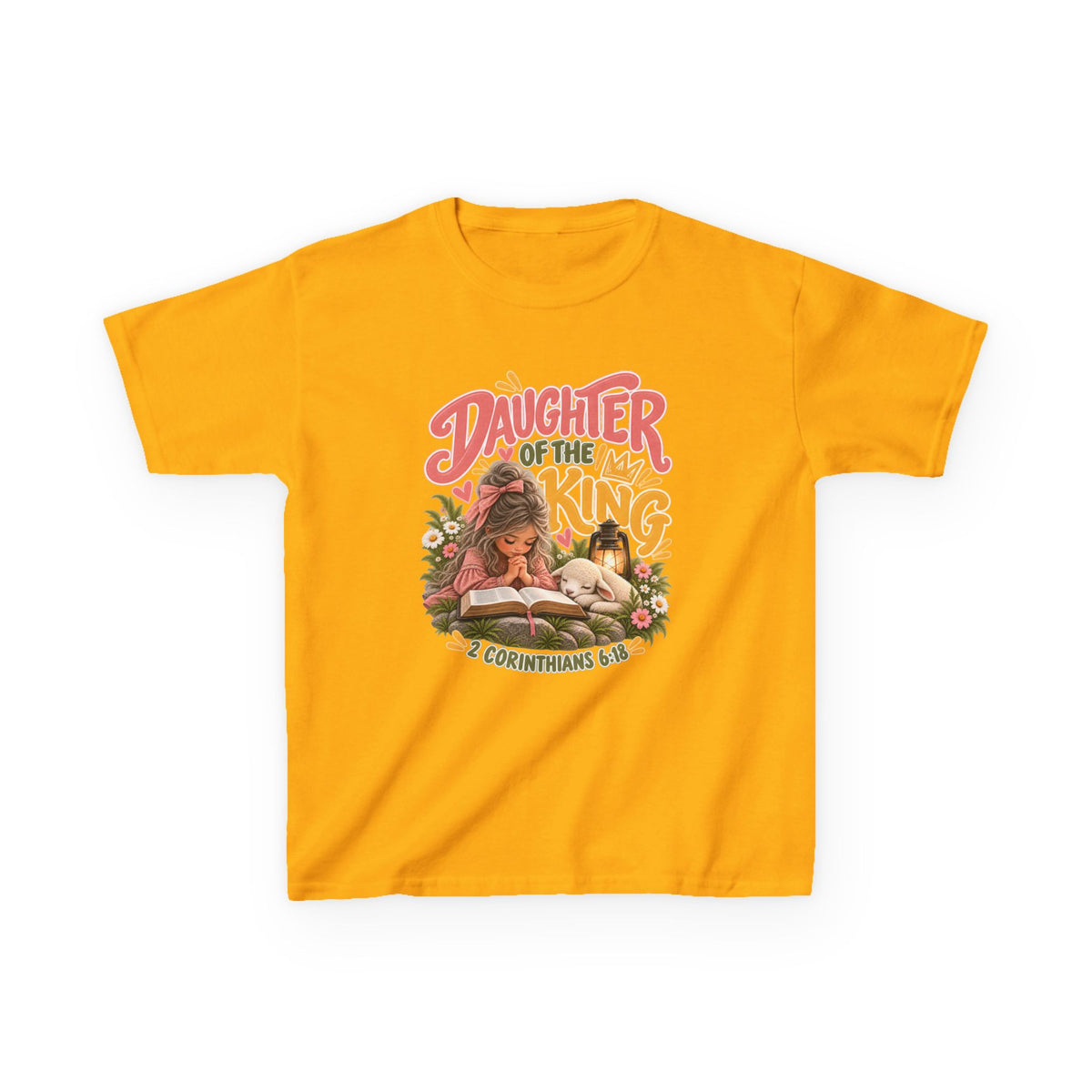 Daughter of the King Kids Christian T-Shirt- Ash Blonde