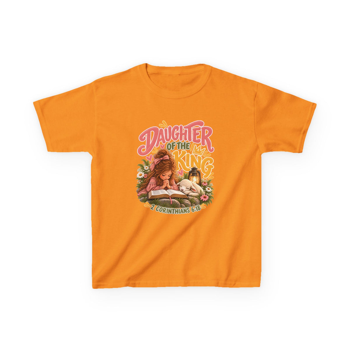 Daughter of the King Kids Tee- Red Hair