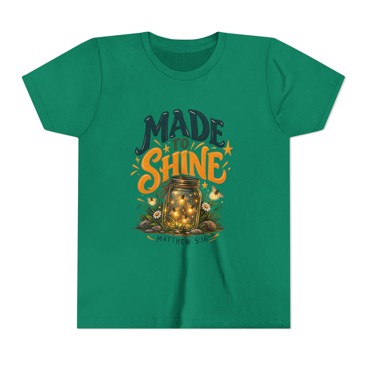 Made to Shine Matthew 5:16 Youth/Kids T-Shirt