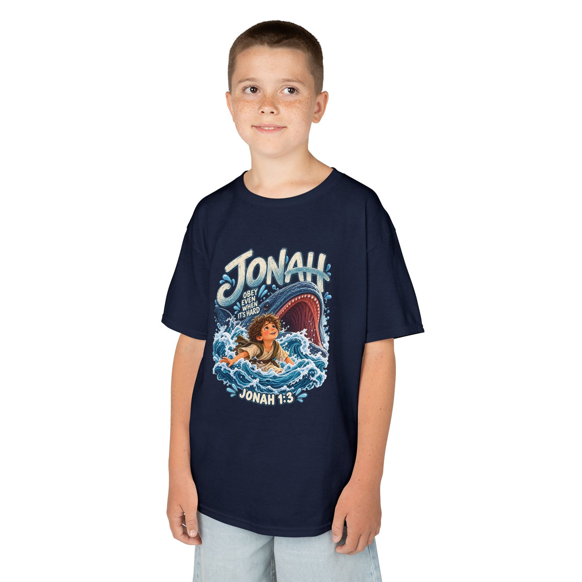 Jonah Bible Story Kids T-Shirt