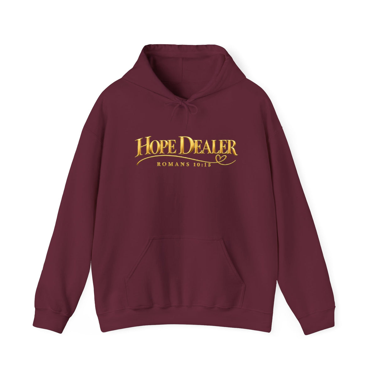 "Hope Dealer" Romans 10:15 Christian Faith Hoodie