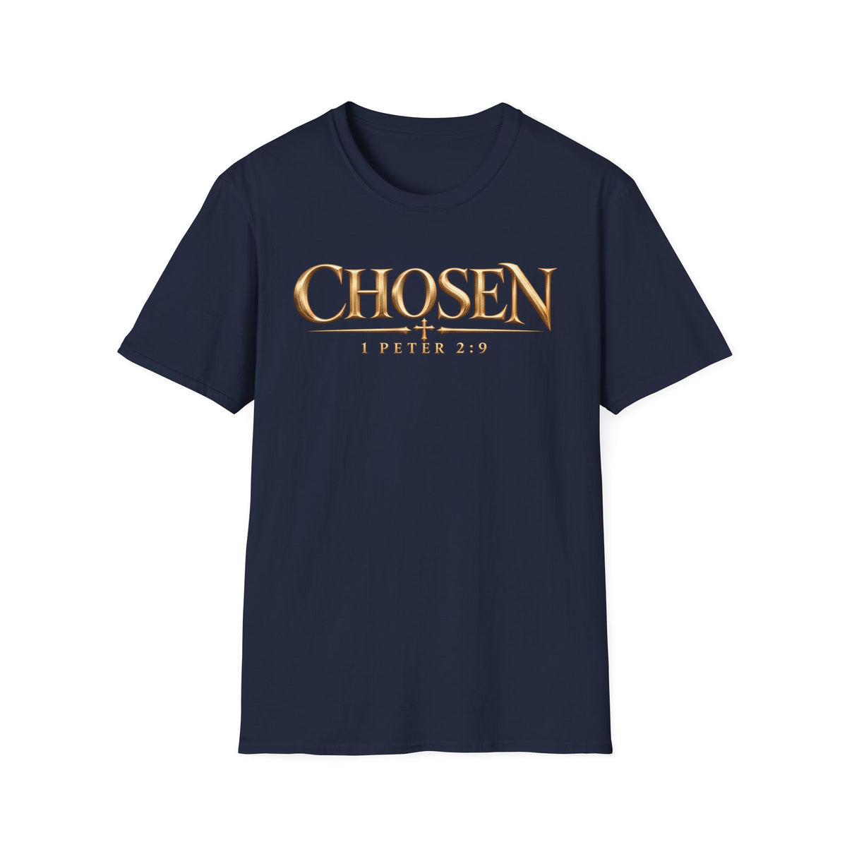 "Chosen" 1 Peter 2:9 Christian Faith T-Shirt Unisex