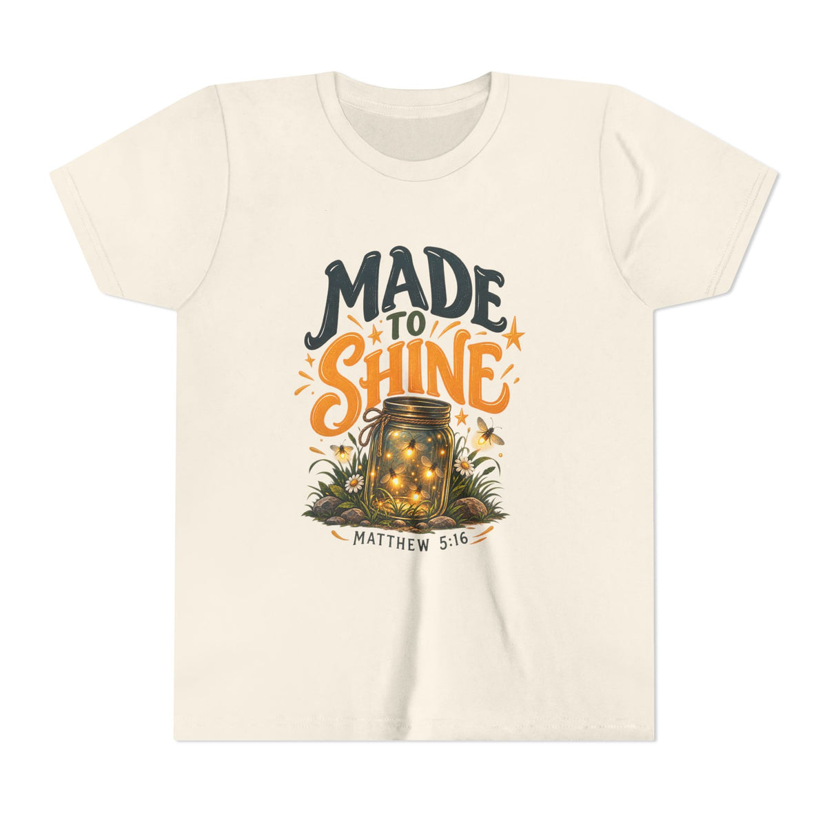 Made to Shine Matthew 5:16 Youth/Kids T-Shirt
