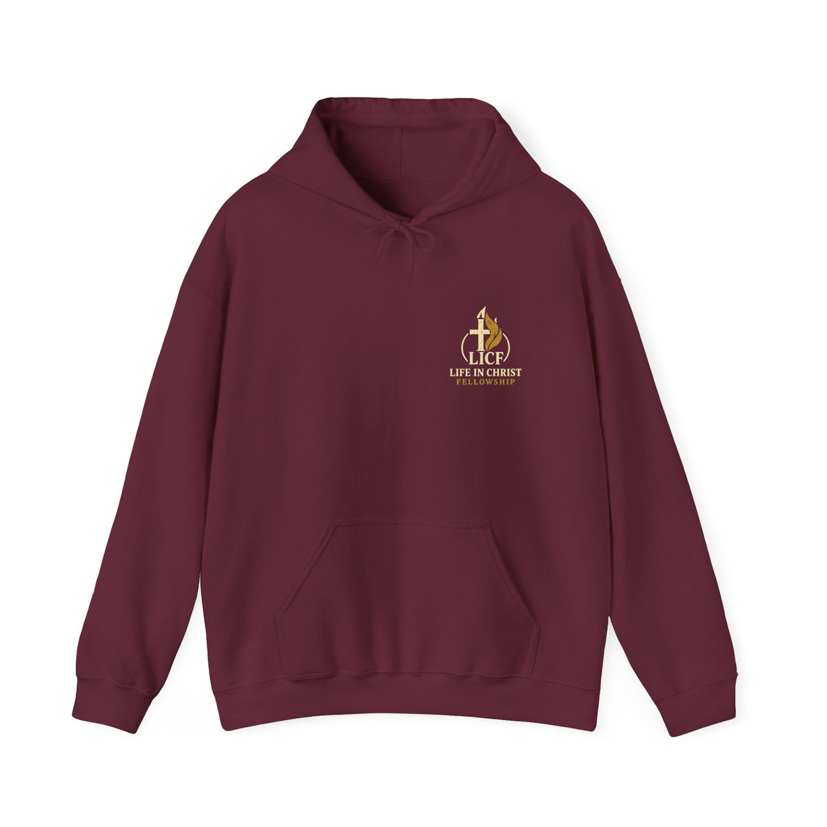 Life in Christ Fellowship Hoodie — Religious Christian Church Pullover