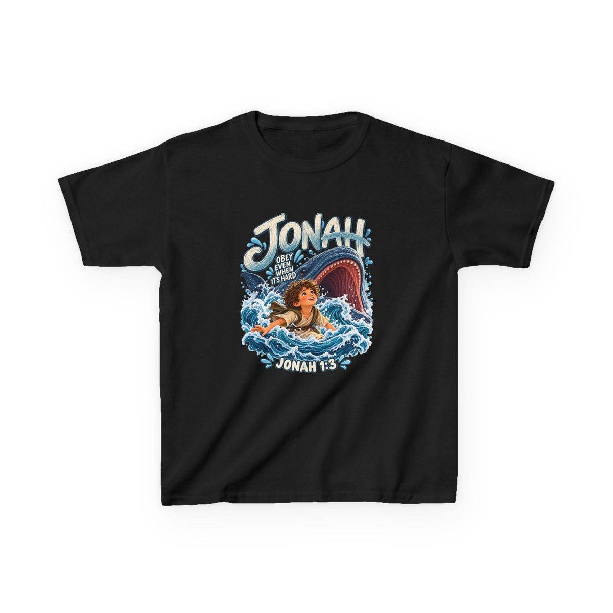 Jonah Bible Story Kids T-Shirt