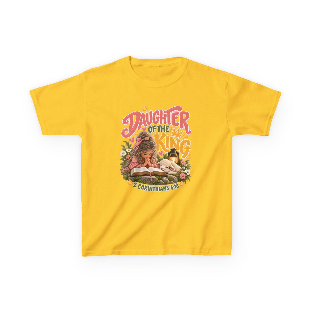 Daughter of the King Kids Christian T-Shirt- Ash Blonde