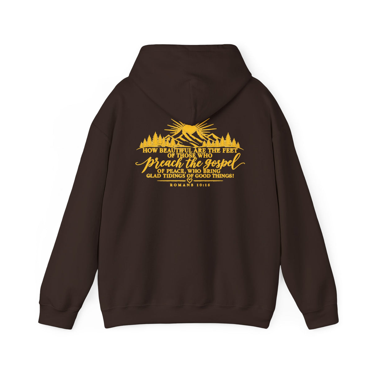 "Hope Dealer" Romans 10:15 Christian Faith Hoodie