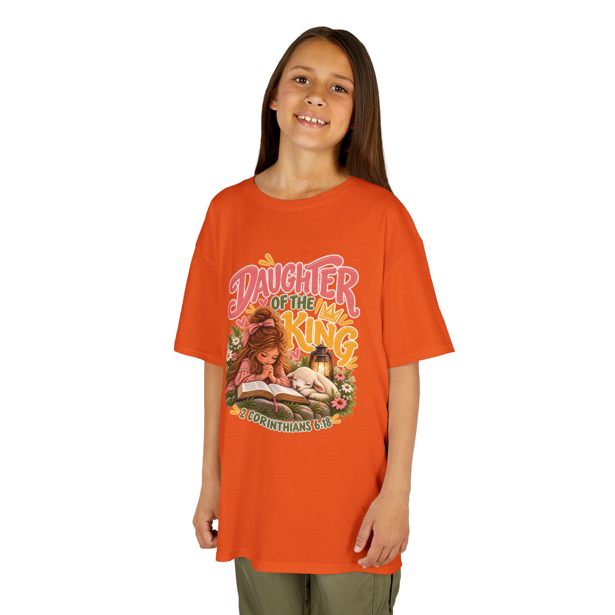 Daughter of the King Kids Tee- Red Hair