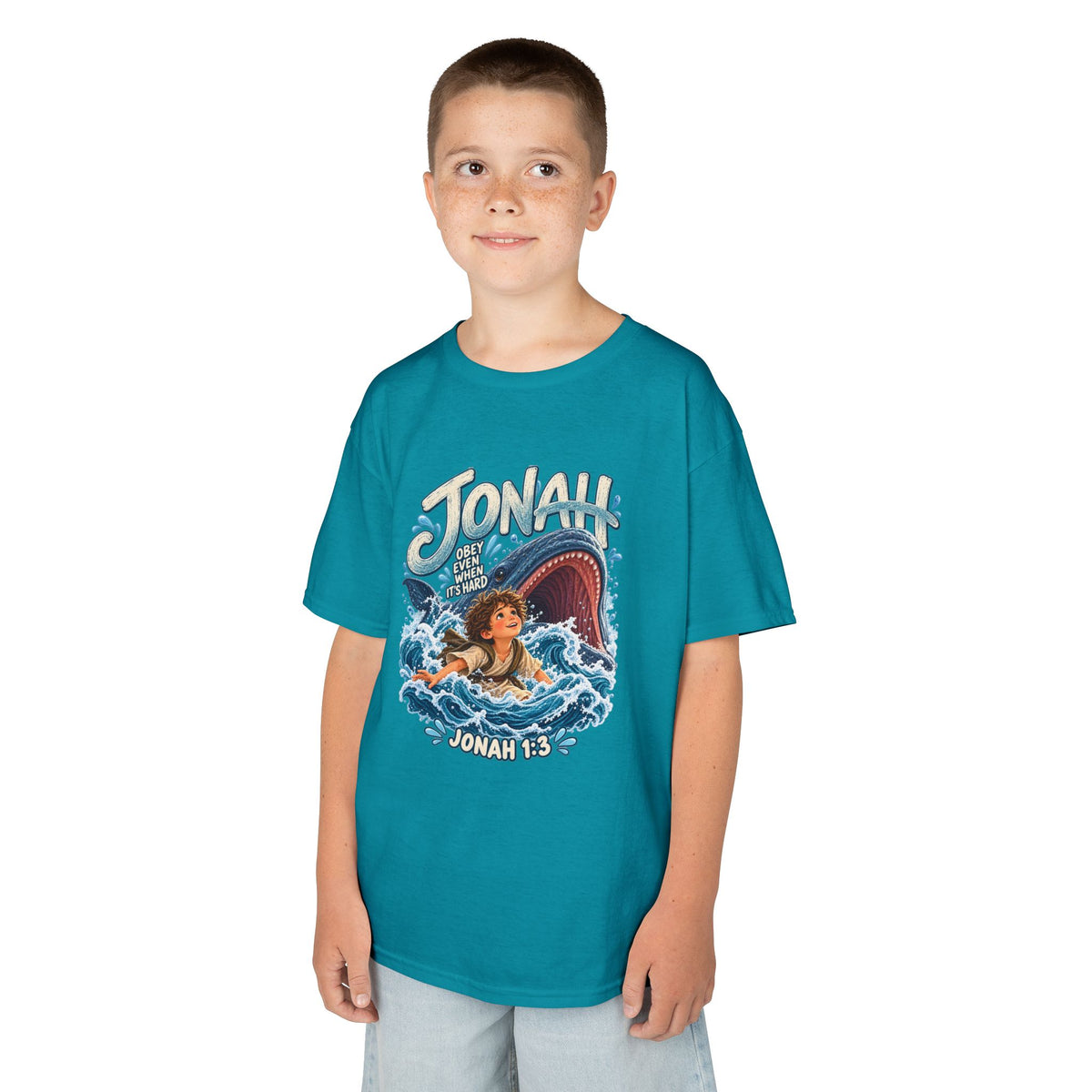 Jonah Bible Story Kids T-Shirt