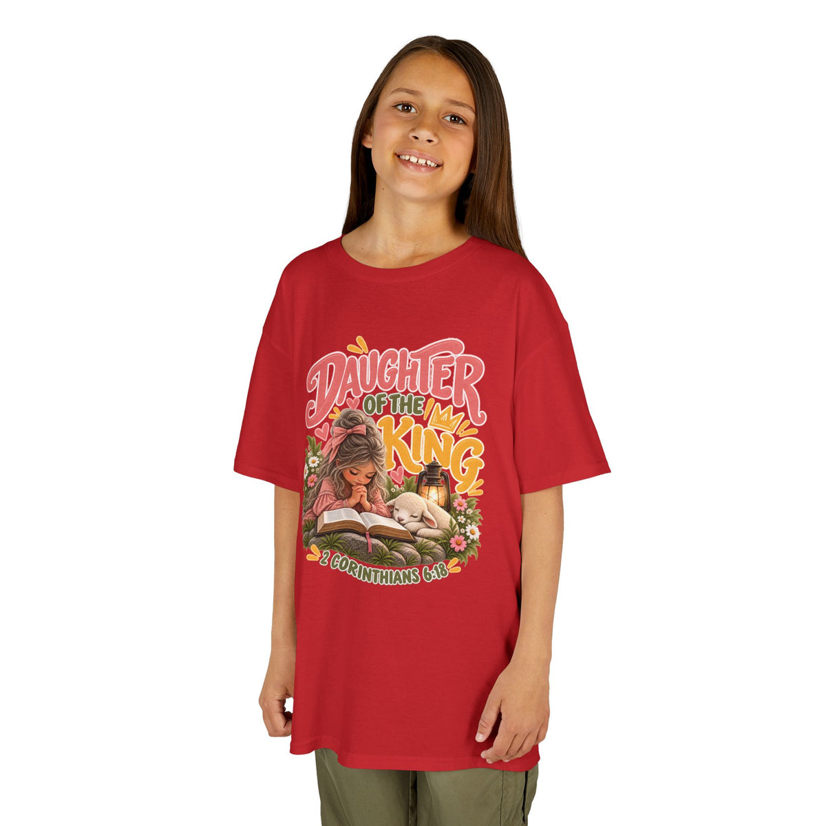 Daughter of the King Kids Christian T-Shirt- Ash Blonde