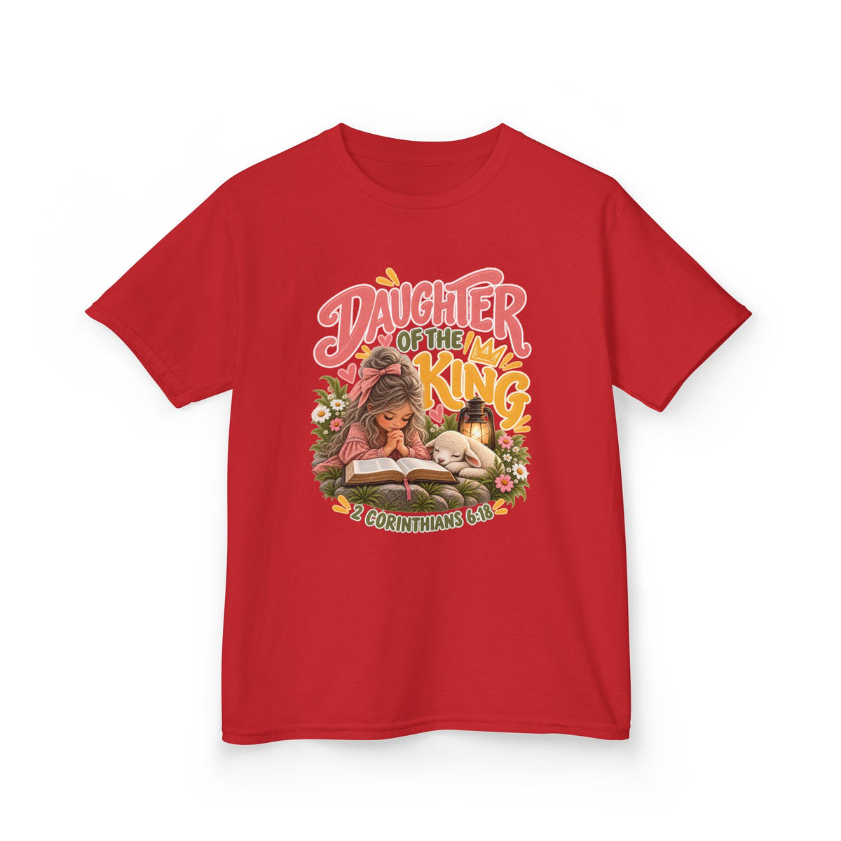 Daughter of the King Kids Christian T-Shirt- Ash Blonde