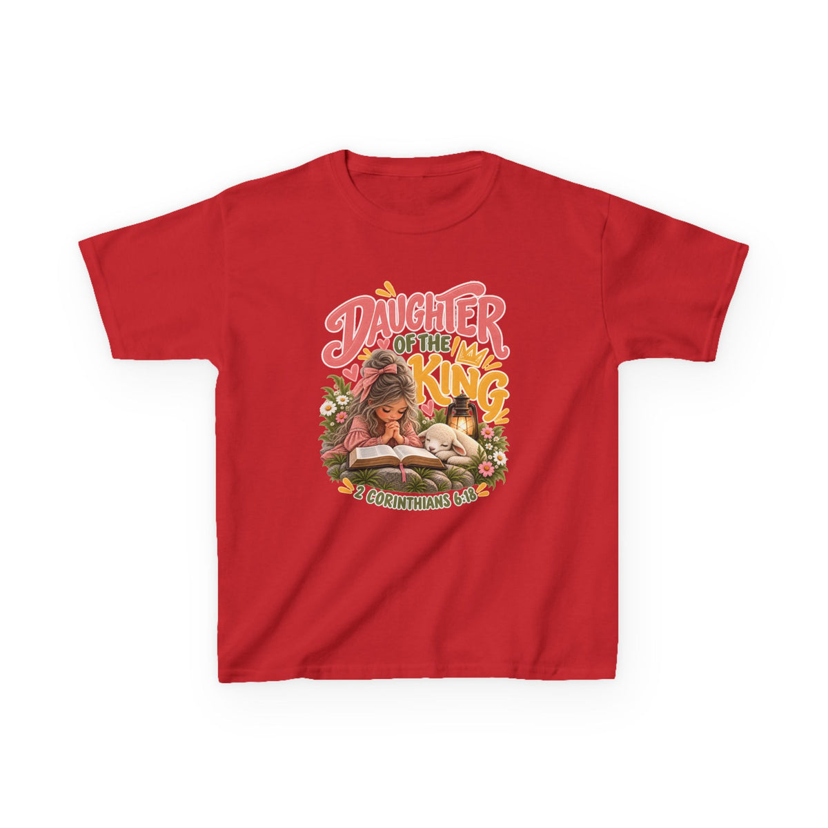 Daughter of the King Kids Christian T-Shirt- Ash Blonde