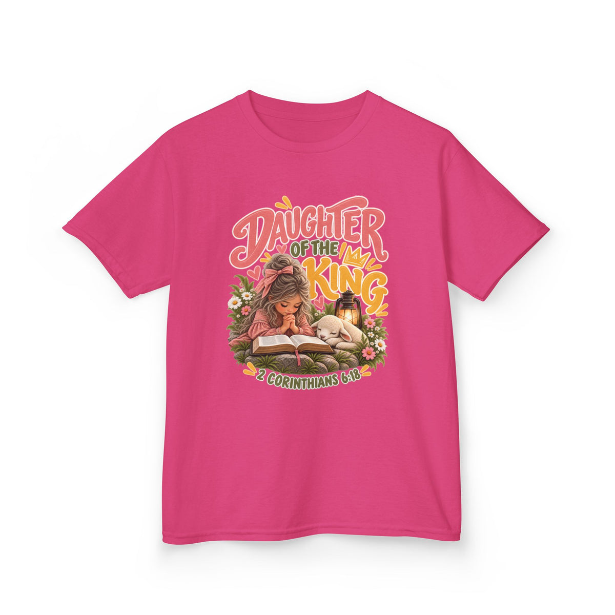 Daughter of the King Kids Christian T-Shirt- Ash Blonde